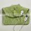 green flannel heated neck shoulder pad