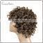 Brazilian virgin human hair wig Spring curl machine made wig color F430