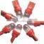 T10 pinball led bulbs with clear lens