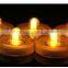 Hot Selling Wedding Led Colored Waterproof Candle Light