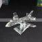 Crystal diecast Model Plane for room decortive with gift