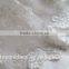 White bridal wedding dress french net lace fabric beaded lace fabric evening dress