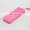 beautiful design ultra slim mobile phone charger portable mobile power bank with free logo