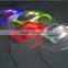 Factory price arrow transparent mouse , led light mouse