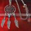 >>>Latest Design Stone Bead Dreamcatcher Feather Charm Pendant Necklace/
