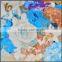 NEW PRODUCTS Viscose Linen Flower Rose Pattern Floral Dress Fabric