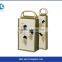 Screen printing logo jute wine bag for promotion made in china
