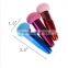 OEM New Fashion foundation&BB cream makeup powder puff brush,strong suction powder sponge cosmetic puff with handle