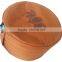 yoga meditation round zafu cushion with Buck wheat filling and lotus flower emboridery and carry handle