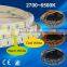 HOT SMD5050 Dimmable LED Strip Warm White/ Cool White with CE&RoHS