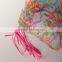 Wuyang elastic rubber tape for swimwear elastic rubber tape colorful rubber band in factory
