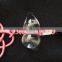 Natural Clear Gourd Shape Crystal Car Pendants
