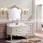 Antique Solid Wood Hand Painted Customized Bathroom Vanity