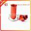 Promotional Orange Round Bottom Hot Sale Waterproof Aluminum Pill Box Keychain