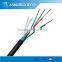 Singlemodel/Multimode Fiber Cable 12/24/96 Core Fiber Optic GYTS Cable