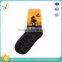 Wholesale custom sublimation print halloween custom socks