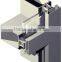 Hot selling strong abrasive resistance glass curtain wall price / aluminum curtain wall profile / curtain wall price