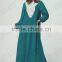 Wholesale New Arrival Elegant Maxi Long Dress Kaftan Abaya Jilbab Islamic Clothing Lace Embroidery