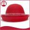 Direct manufacturers in autumn and winter Billycock Lovely Ladies Wool Hat British style curling hat wholesale