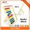 Colored wooden bead abacus toys for kids