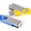 top sale best promotional gift swivel twist usb flash drive metal usb pendrive custom logo available from factory supplier