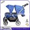 2016 new style light baby pram baby twin stroller