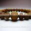 Sandalwood bracelet with the Heart Sutra 7mm, wooden beads rosary bracelet