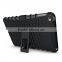 Smart cover 8 colors PC+TPU hybrid combo heavy duty holster kickstand shockproof case cover for ipad mini 4