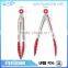 Food grade Stainless Steel silicone Kitchen Locking Tongs , Food Tongs, BBQ Tongs
