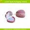 Heart-shaped wedding dresses flocked velvet ring jewelry box