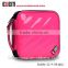 Rose Red BUBM 32 Capacity PU Leather Cover CD Case CD Box DVD Case CD-ROM Holder Car Disc Case