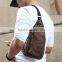 Men Small Canvas Military Messenger Shoulder Travel Hiking Bag Backpack