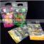 Leisure food plastic packing bag with header & hanging hole