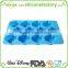 2016 novel design cute tropical fish shape silicone chocolate mould