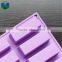 CTBED044 12 Even Rectangle Bulk Soap Making Supplies Decorative Pattern Decoration Heart Craft Art Silicone Soap Craft Molds
