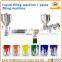 Liquid filling machine semi automatic manual ketchup liquid filling machine