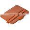 BOSHIHO Genuine Leather Card Holder Key Ring Card Protector ID Holder