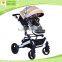 Cotton PU Fabric Good Custom Baby Doll Stroller With Folding System