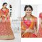 Bridal Georgette Orange Buy Online Embroidered Sarees