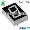 1 inch 1 digit led display,digital display