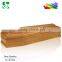 JS-BG034 funeral solid wood trade assurance supplier reasonable price wooden coffin dimensions