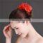 MYLOVE Red Crystal Rhinestone Wedding Bridal Prom Stylish Girl Hair Pins MLF128