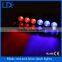 Waterproof red blue amber white green LED dash warning light emergency vehicle strobe lights