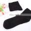 One single wholesale colour black men plain Socks