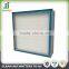 ISO CE SGS & clean room mini pleat hepa filter