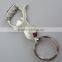 hot selling hand shape keychain key chain with bottle opener