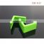 plastic display foot caster for corrugated carton