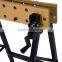 HomCom 25" Adjustable Folding Portable Work Bench and Vise