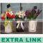 Custom Made Logo Foil Packaging Flower Bouquet Round Cardboard Boxes