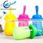 Hot Sale Cartoon Glass Water Bottle Mini Big Bai Silicone Cup Sleeve